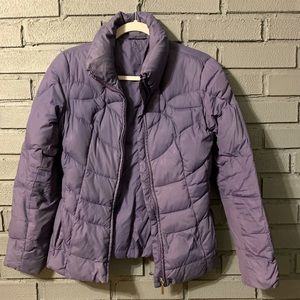 Purple Add down jacket